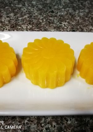 A picture of Mango sorbet.