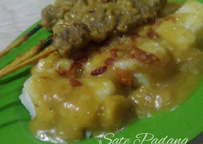 Sate padang (enaknya gak kebayanglah saking enaknya)