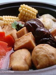 【蔬食湯品】羅漢肉骨茶〔素食料理〕 的食譜成品照片