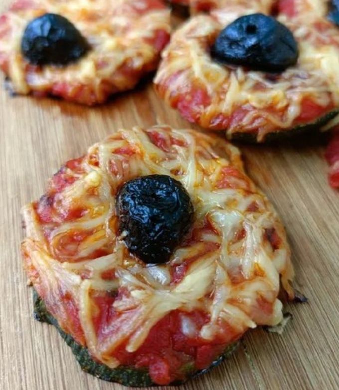 Une photo de 🌱Courgette façon pizza