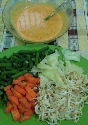 Foto resep Pecel Sayur