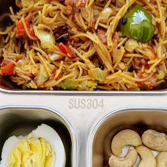 A picture of Mix Vegetables Vermicelli Upma.