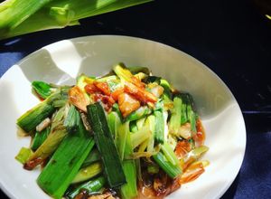Gambar Stir Fry Leeks with Oyster Sauce