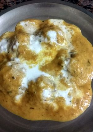 A picture of Malai kofta.