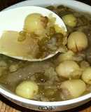 Chè đậu xanh hạt sen