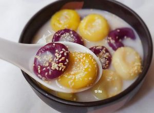 Hình của món Chè KHOAi dẻo.