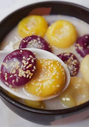 Hình của món Chè KHOAi dẻo.