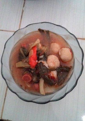Foto resep Sop tomat / tomyam kw