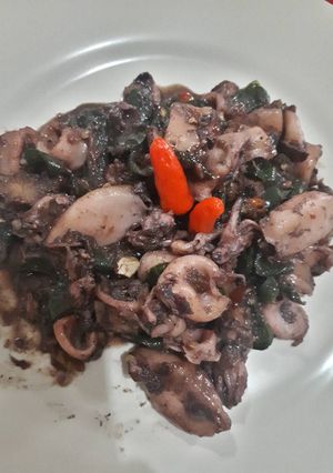 Foto resep Oseng cumi cabe hijau