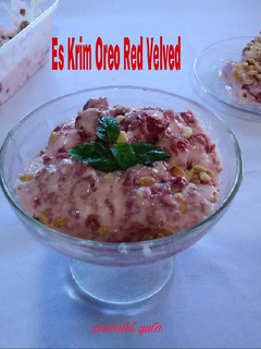 Foto resep Es Krim Oreo Red Velved