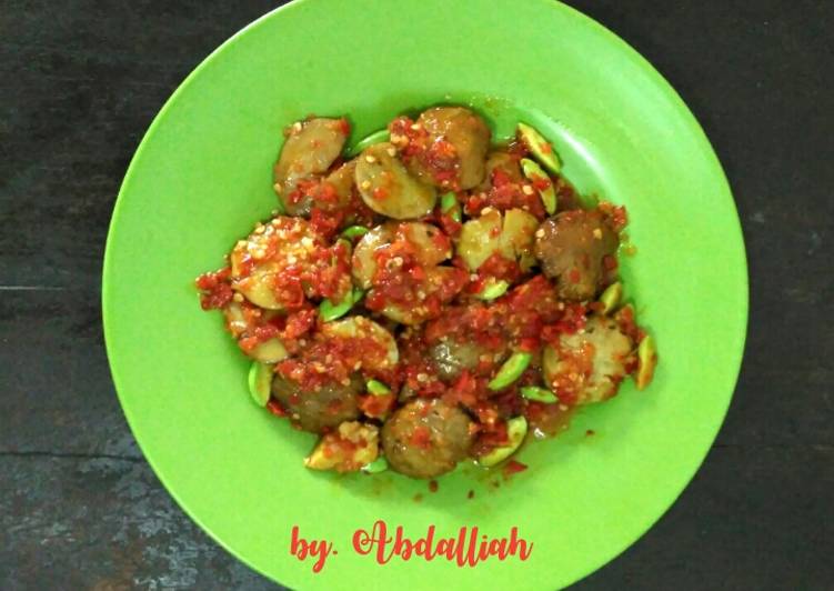 Cara Gampang Menyiapkan #22 Jengkol Balado + Pete Simpel Banget, Bisa Manjain Lidah
