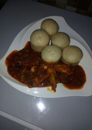 A picture of Alkubus da miyan taushe.