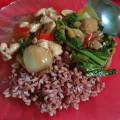 รูปของ Ayam saos lada hitam (menu diet defcal)