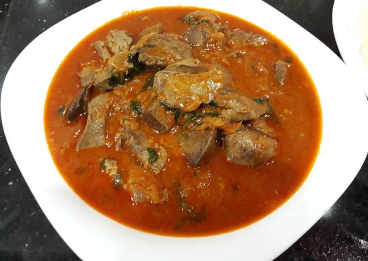 كبدة مشرملة