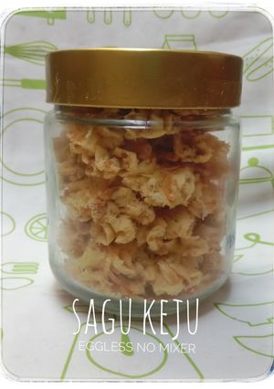 Foto resep Sagu Keju Eggless No Mixer