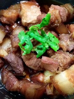 叉燒肉做法的五花肉(電子鍋版) 的食譜成品照片