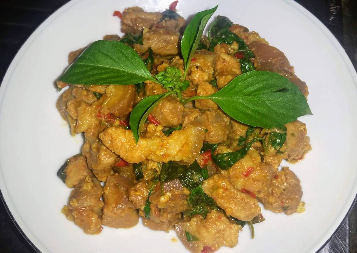 Babi Rica-Rica Kemangi (non-halal)
