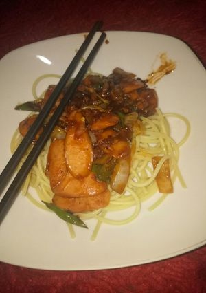 Foto resep SPAGETHY indonesia 😆