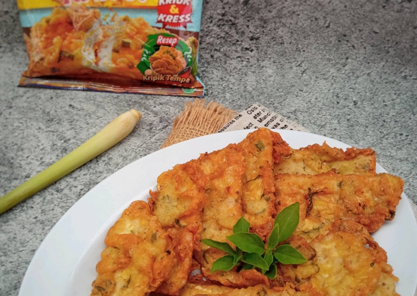 Tempe Goreng Rempah Kemangi