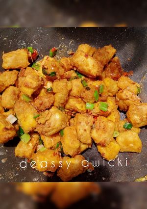 Foto resep Tahu saus telur asin