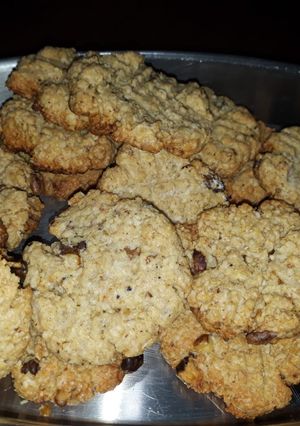 Una foto de Galletitas de mantequilla de maní y avena 🥜🥜🍪