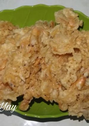 Foto resep Peyek udang rebon, empuk