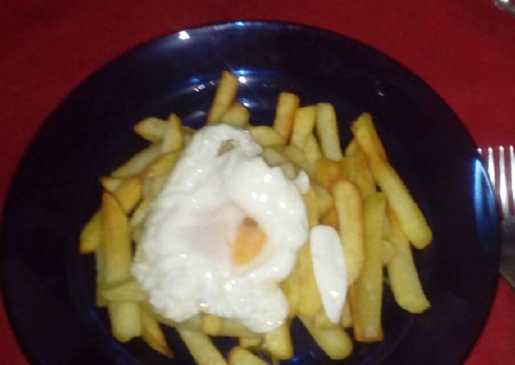 Easiest Way to Prepare Speedy Papas fritas con huevo