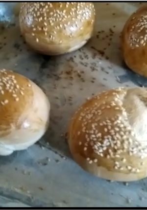 Una foto de Bollitos para hamburguesa