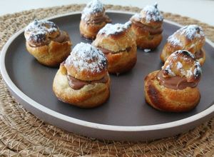 Une photo de 🍫Choux au Nutella 🍫
