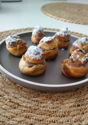 Une photo de 🍫Choux au Nutella 🍫