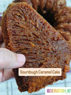 Foto resep Sourdough Discard Caramel Cake