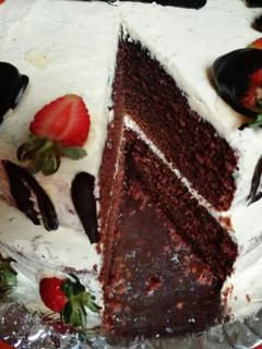 A picture of Chocolate cake.