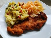 A picture of panko chicken