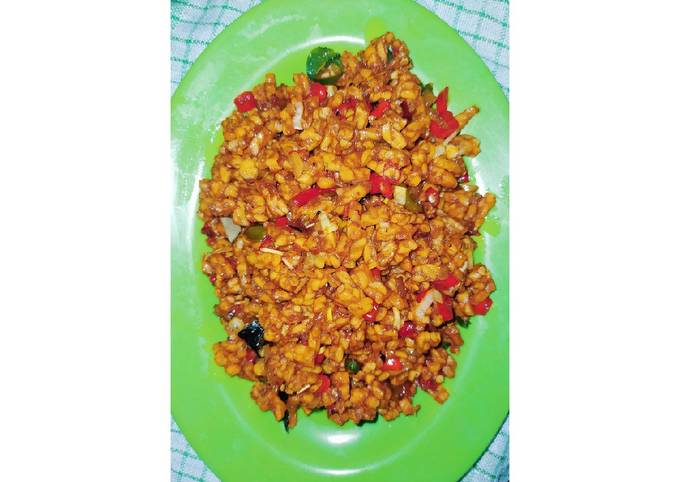 Sambal Goreng Tempe / Oreg Tempe