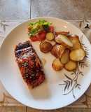 Salmón Teriyaki [Air Fryer]