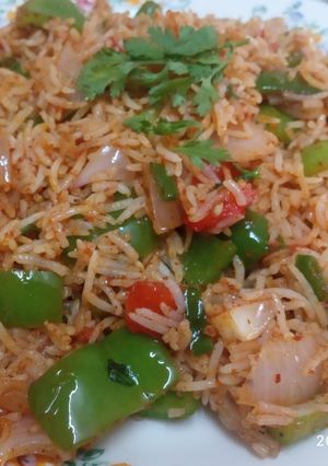 A picture of Tawa pulav.