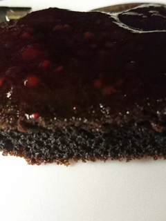 Una foto de Bizcocho de café y chocolate
