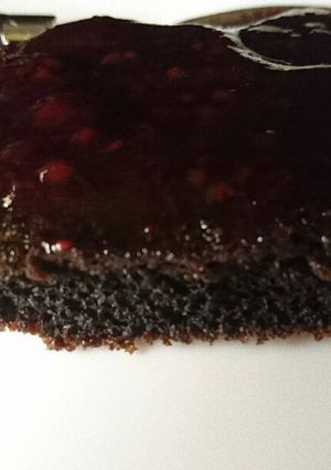 Una foto de Bizcocho de café y chocolate