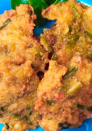 Foto resep Gimbal teri nasi basah
