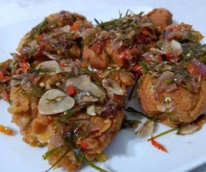 Resep Populer Ayam geprek sambal matah Mantul Banget