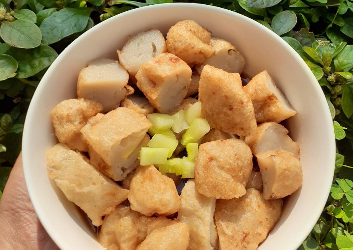 Pempek ikan bandeng