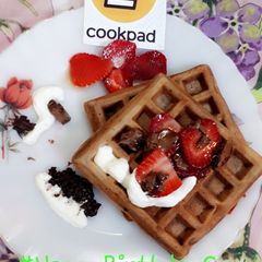 A picture of Chocolate Waffles.
