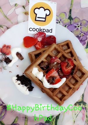 A picture of Chocolate Waffles.