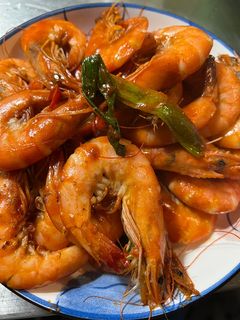 辣炒鮮蝦 的食譜成品照片