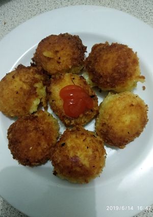 Foto resep Kroket isi Mozarella