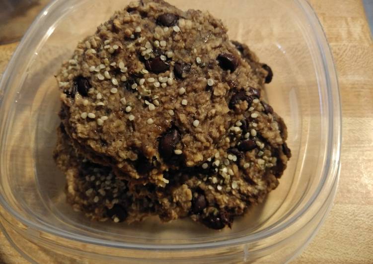 Easiest Way to Make Perfect Chocolate Chip Vegan Bannan Cookies