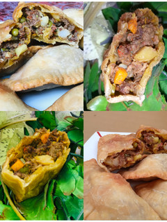 A picture of Special filled meatpie.