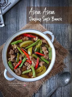 Foto resep Asem Asem Daging Sapi Buncis