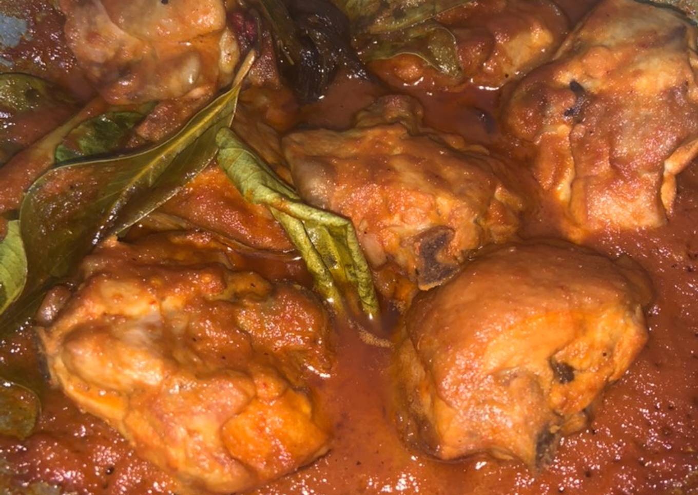 Ayam panggang bumbu rujak
