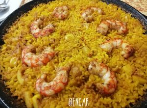 Una foto de Arroz del senyoret